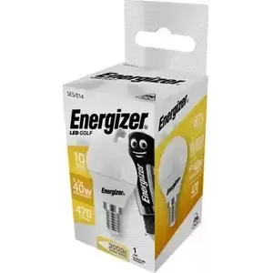 LED spuldze Energizer Golf 4,9 W (ekv. 40 W), E14 pamatne, 470 lm, silti balta