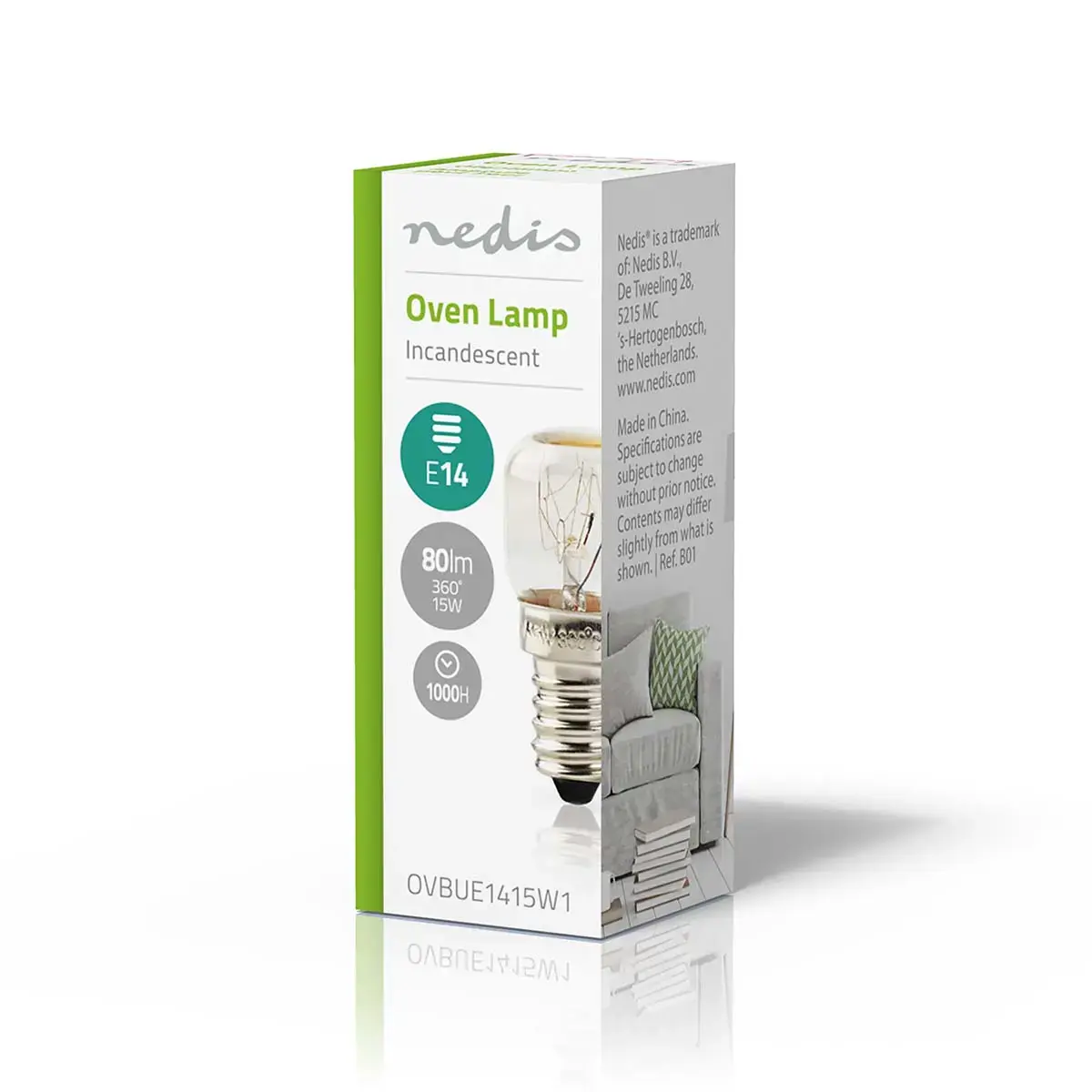 LED лампа Nedis OVBUE1415W1 — 15 Вт E14 Photo 3