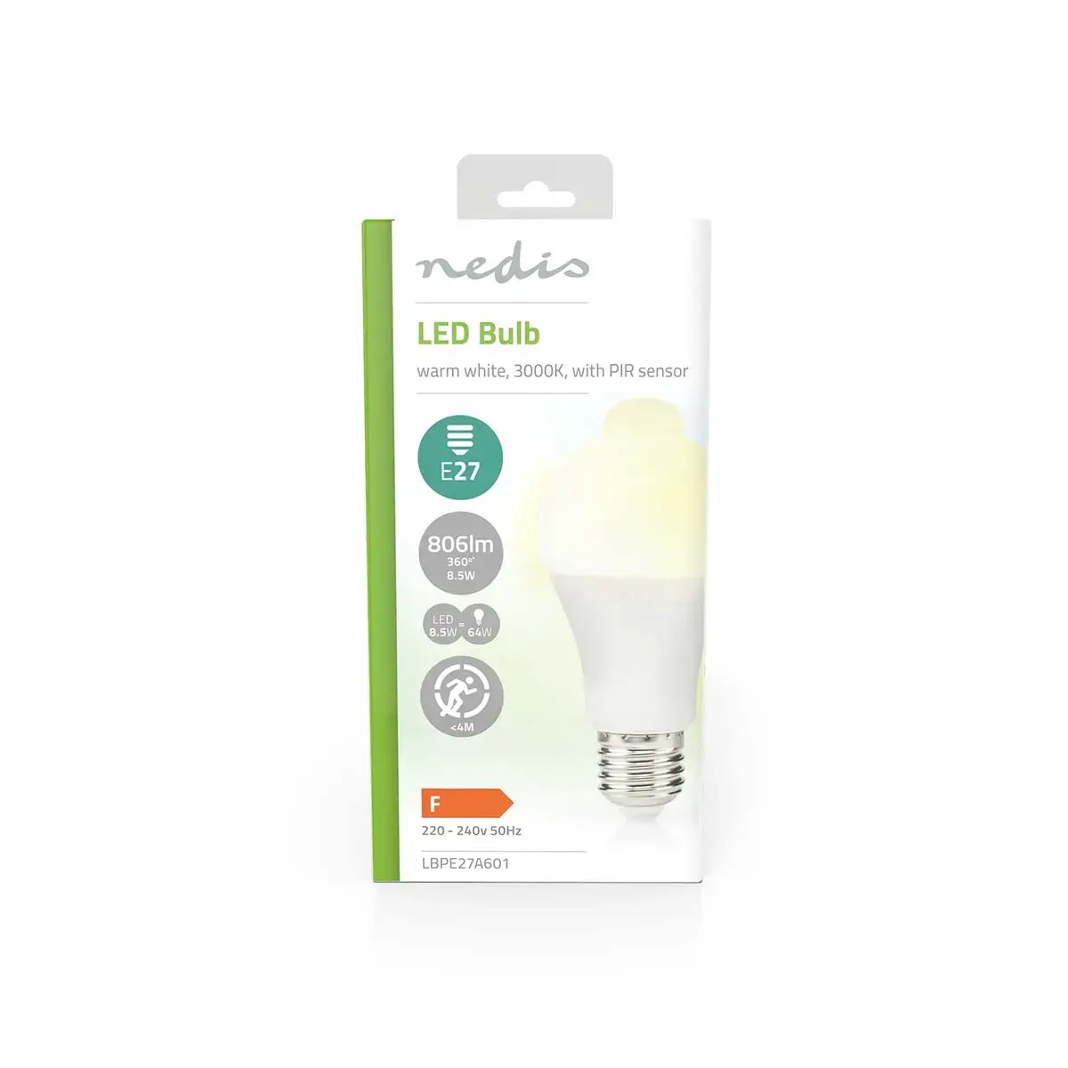 Nedis LBPE27A602 LED spuldze E27 8,5 W Photo 2