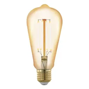 LED spuldze EGLO 113048 — E27, 4.5 W (400 lm), 2200 K siltā balta, CRI 80