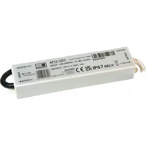 Power supply MW Power AF12-1251, switching power adapter by MW Power