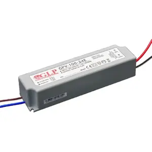 Блок питания MPL Power GPV серии 24В 4.2А CV без PFC IP67 пластиковый корпус диапазон входа EU