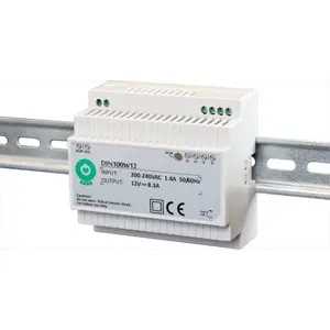 Блок питания MPL Power DIN 15V 100W, пластиковый корпус