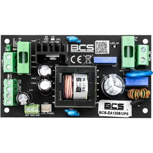 Barošanas bloks Atte BCS-ZA1206/UPS 12 V 6 A ar bufera funkciju