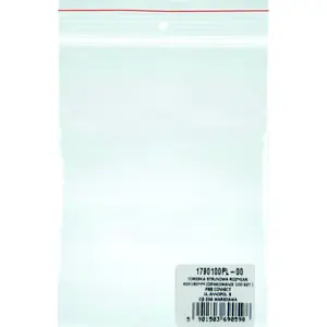 Пакет с завязкой Office Products 80×180 мм LDPE, 100 шт., прозрачный