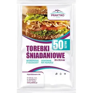 Бумажные завтраковые пакеты Praktiko — Praktiko модель 48061000, одноразовые крафт-пакеты