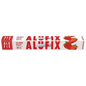 Food Cling Film Alufix PE 29 cm x 30 m, transparent food-grade plastic wrap