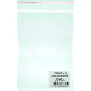 Plastic string bag Office Products 220×280 mm LDPE 100 pcs transparent