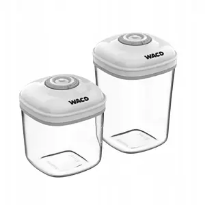 Vacuum Food Storage Set Yermos WACO — 2-piece canisters (WACO.CANISTER)