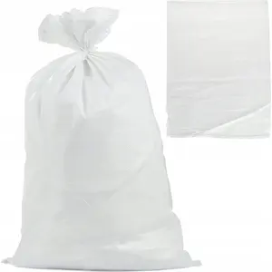 Polypropylene Sack 50x80 cm, 30 kg capacity, White — No name