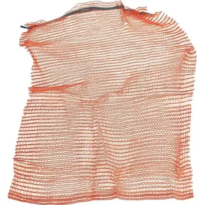 Drawstring Raschel Sack JetWorld 42x60 cm, capacity up to 15 kg, orange