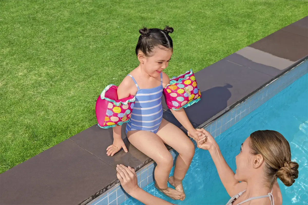 Bestway AquaStar Fabric надувные нарукавники S/M Photo 12