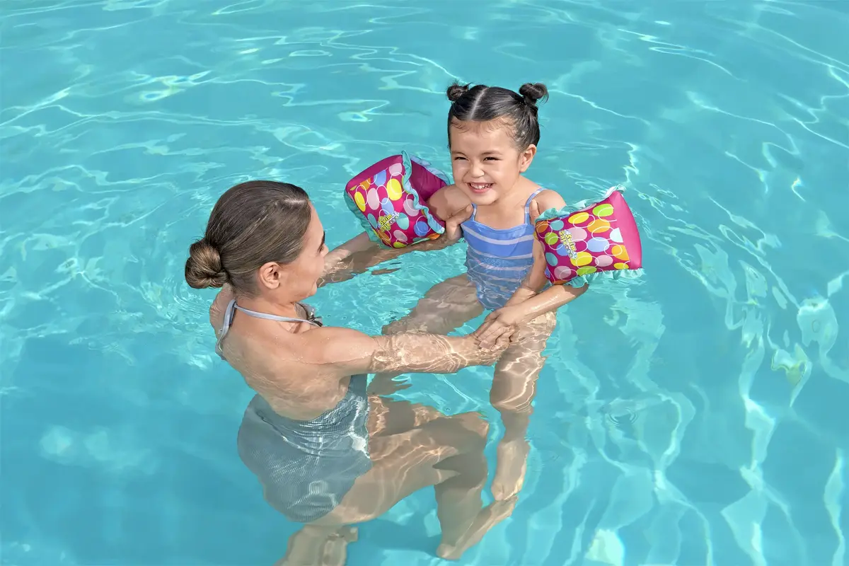 Bestway AquaStar Fabric надувные нарукавники S/M Photo 15