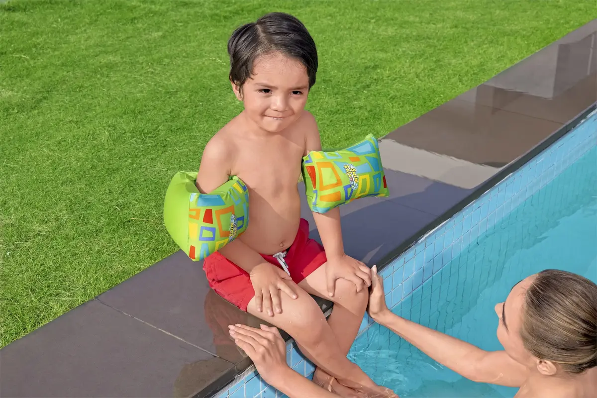Bestway AquaStar Fabric надувные нарукавники S/M Photo 19