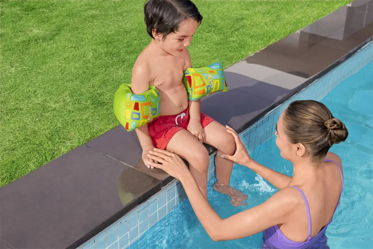 Bestway AquaStar Fabric надувные нарукавники S/M Photo 20