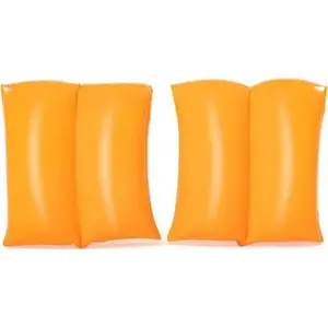 Uzkārnājami peldrokuļi Bestway 20 x 20 cm, bērnu roku pludi, oranži