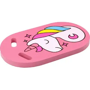 Swimming Learning Kickboard LEANToys model 17896 — foam unicorn design, pink