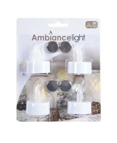 LED чайные свечи 4 шт — Dekoracja domu Photo 2