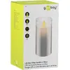GOOBAY LED real wax candle in glass 7.5 x 15 cm Photo 5