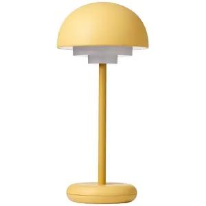 Table lamp nielsen_light TOSCANA — dusty yellow