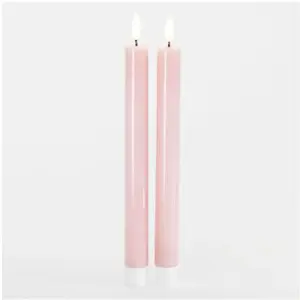 Table lamp set Sirius Sille Krone 2 pcs Ø 2×25 cm light pink
