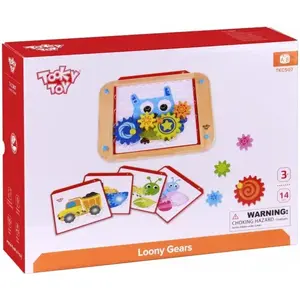 Izglītojoša rotaļlieta Smily Play sakārtošanas gredzeni — Smily Play Układanka z kółkami