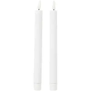 Frendo Sirius Home 80655 white battery-operated 2-lamp set, 200 mm height, 2 cm diameter