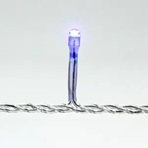 String Lights No name HT00FL001C — 100 blue LED bulbs, decorative Christmas lighting