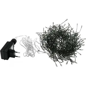 String Lights EUROLITE 50499260 Chain/Bunch Indoor/Outdoor with Power, 500 LED RGB