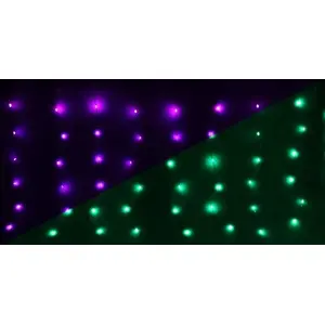 String Lights Cortina 240 LED Outdoor/Indoor Curtain Light 600×60 cm with Remote RGB