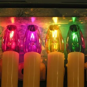 Гирлянда Rum-Lux 16 разноцветных ламп — новогодняя световая строка для дома