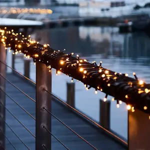 Gaismas virtene Sirius 90 LED ķēde Techline Supp. 230V Ziemassvētku eglītei