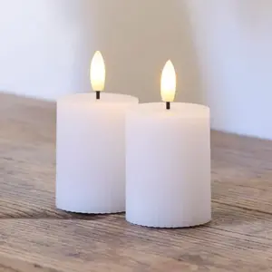String Lights Tork Sirius Smilla Rechargeable Mini Block LED, White, 2 pcs