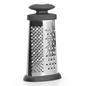 Box grater BergHOFF Essentials BH1100194 — stainless steel, 85×45×160 mm, black