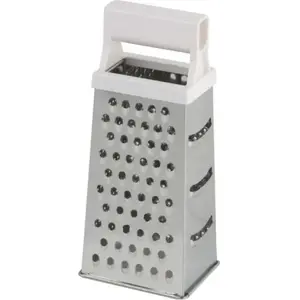ALPINA daudzstūra metāla trauks 10,5 x 8,5 x 24,5 cm hroma