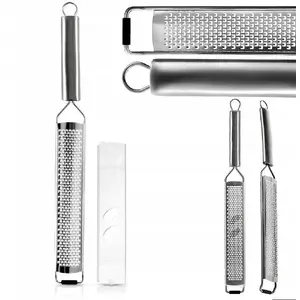 Grater flat stainless steel 38 cm Lumarko model 144803 for vegetables, cheese, chocolate, fruit