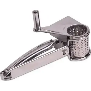 Rotary Cheese Grater Kamille KM-5094 — manual rotary grater for hard cheeses