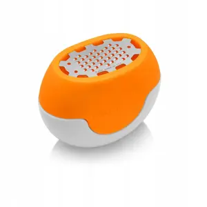 Тёрка Microplane Tarka Flexi Zesti — оранжевая ручная зестра с лезвием из нержавеющей стали