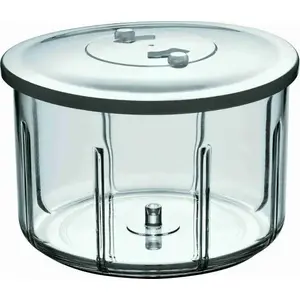 Bowl for herb knife Rosle 13 x 9 cm stainless steel with transparent lid