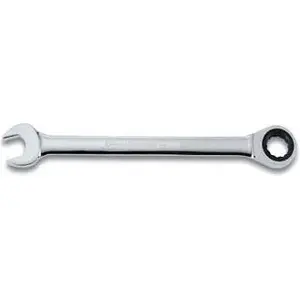 Sata ratcheting combination wrench 13 mm S43609, chrome-plated steel