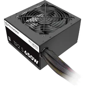 Блок питания Thermaltake TR2 S 650W — ATX, 20+4 pin, 80 PLUS, вентилятор 120 мм, чёрный