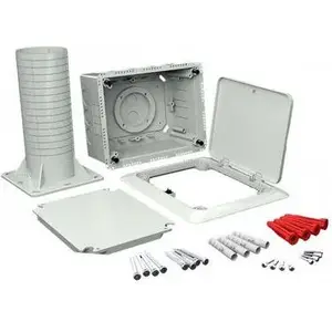Electrical in-wall installation box Kopos KUZ-VOI KB — recessed junction box 196×156×146 mm