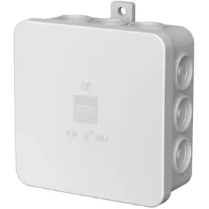 Kārba ELEKTROPLAST E12 IP55 virsmas montāžai 85x85x39 mm pelēka (0297-00)