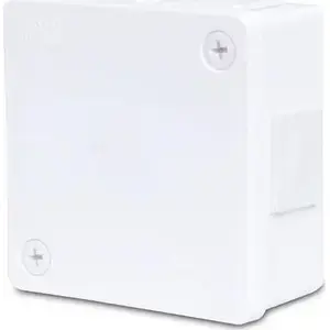 Virsmas elektroinstalācijas kārba ViPlast VP-22 balta IP55 86×86×40 mm
