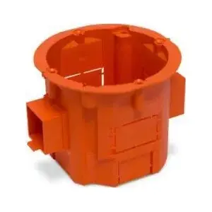 Installation Box Volteo VT-450-6060 60×60 mm Deep Series, Orange