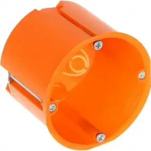 Electrical flush-mount box Simet P-60DF — Simet P-60DF, under-plaster mounting for switches and sockets