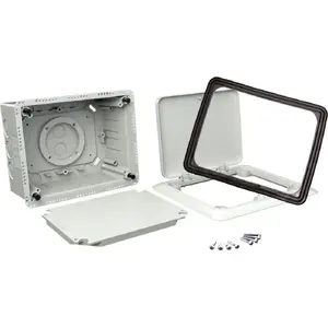 Electrical installation flush-mounted box Kopos KUZ-VO KB with hinged cover for insulation systems
