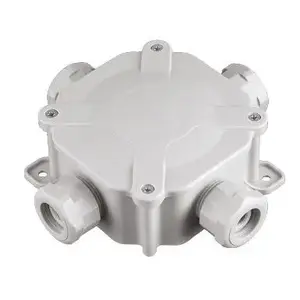 Коробка распаячная PAWBOL A.0035 IP67 4×PG16 5 клемм 11P серая