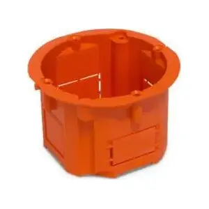 Montāžas kārba Volteo VT-451-6045 plakanā 60×45 mm oranža