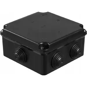 Surface-Mounted Junction Box NASIELSK PK-2 (MPN 0222-09) 1108×108×58 mm IP55, empty, black